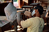 Siem Reap - inside the workshop of the 'Artisan d'Angkor' 